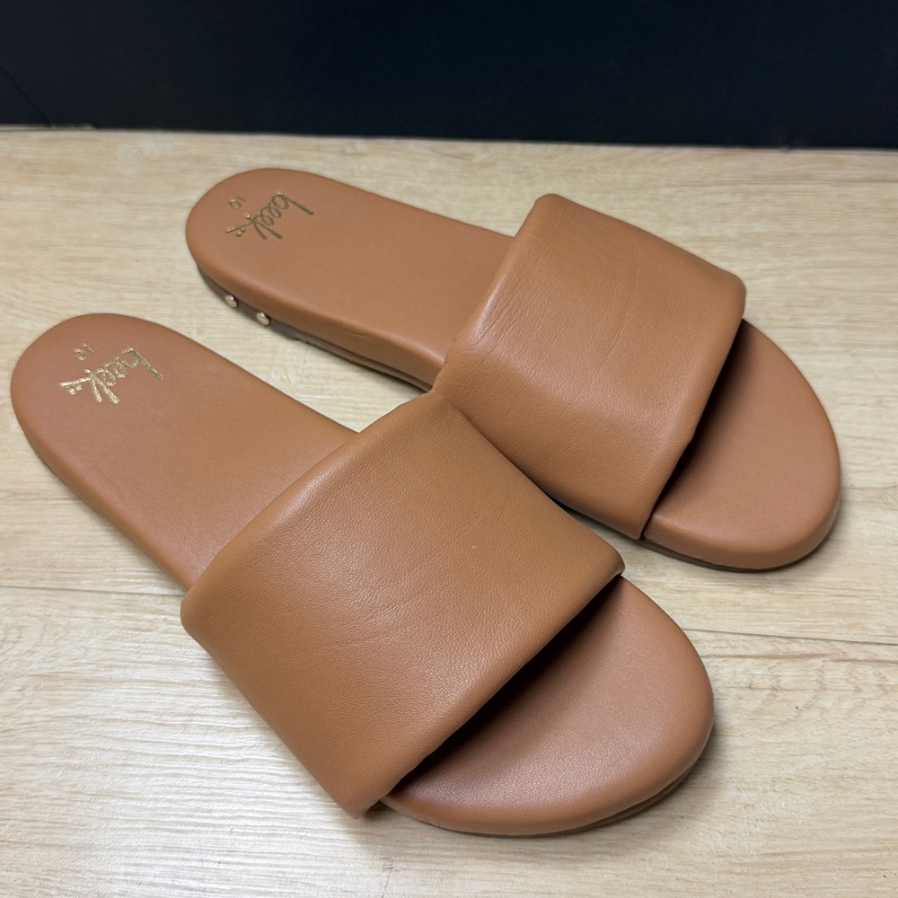 Beek Baza Leather Slide Sandal - Picture 4 of 10
